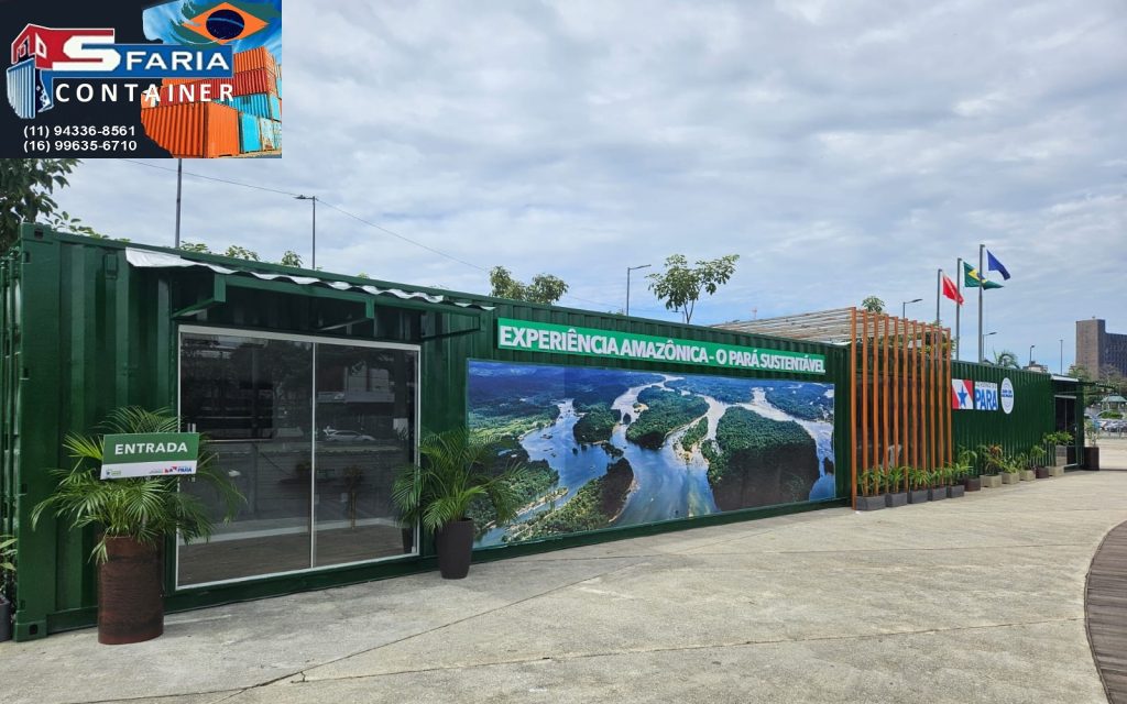 Conteiner marítimo 40 pés 